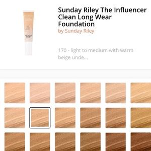 The Influencer Clean, Long Wear Foundation